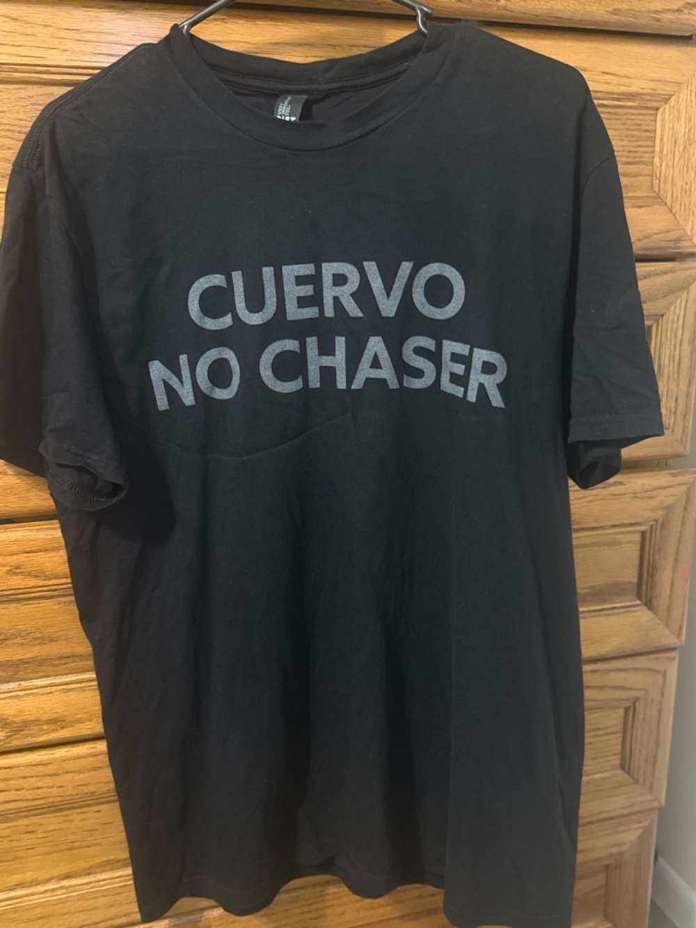 Men’s District Black 'CUERVO NO CHASER' Graphic Tee